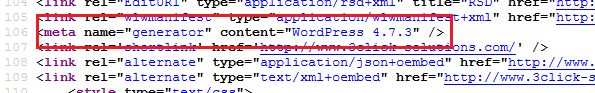 visibilité de la version de votre site WordPress la version de votre site WordPress est visible